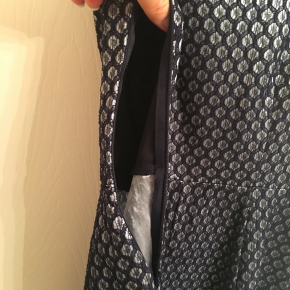 NWT Dress NWT Navy Blue Lace Moto - Picture 5 of 8